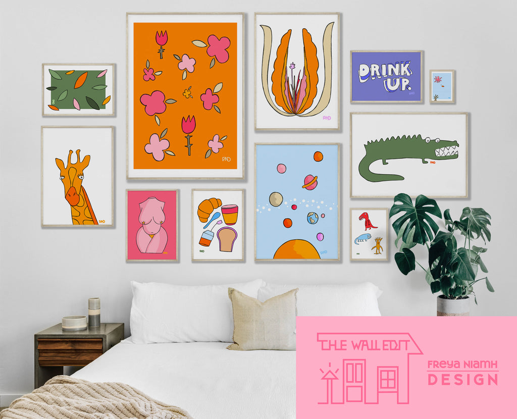 An introduction to THE WALL EDIT by Freya Niamh Design