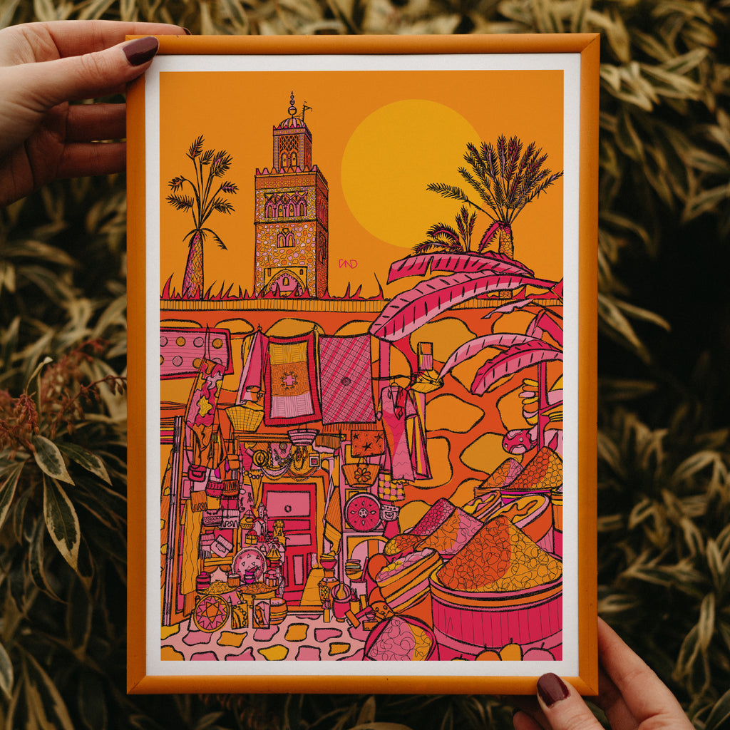 Marrakech art print