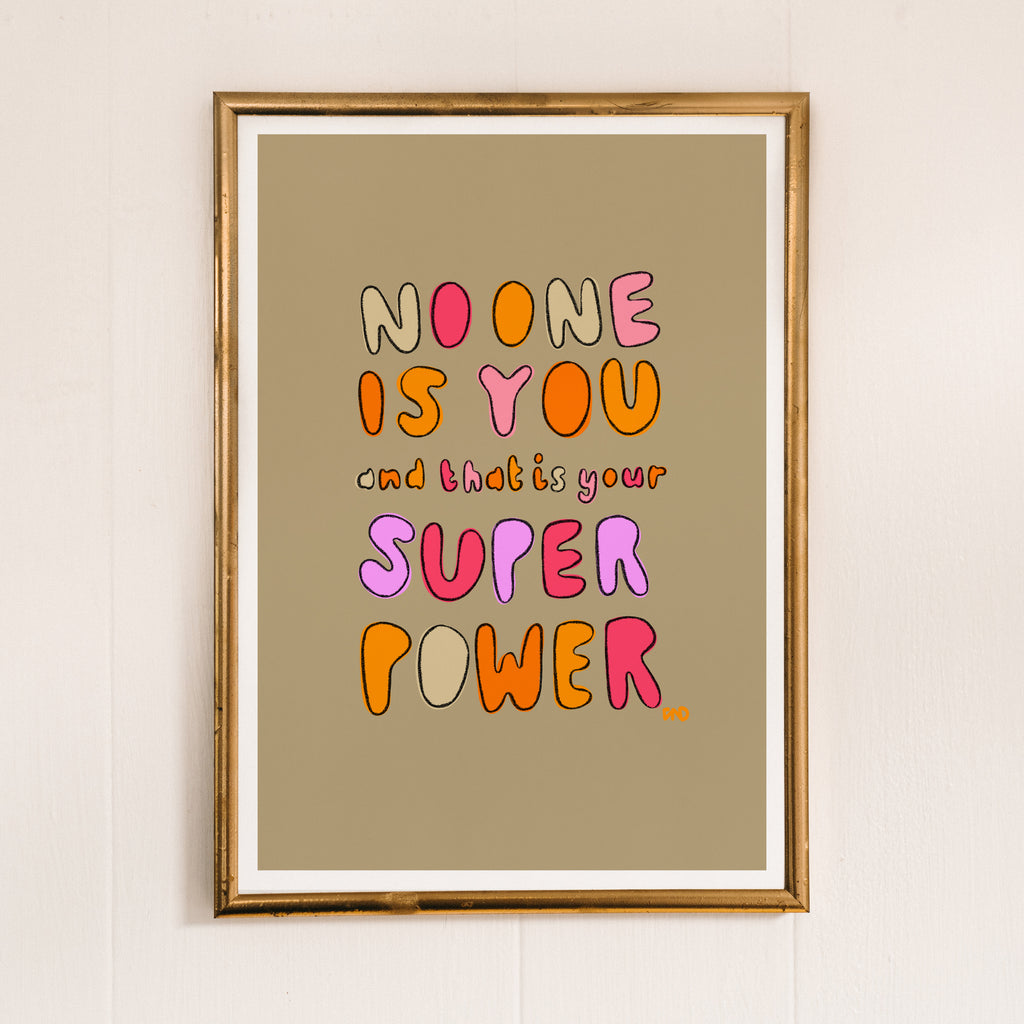 positive quote wall art
