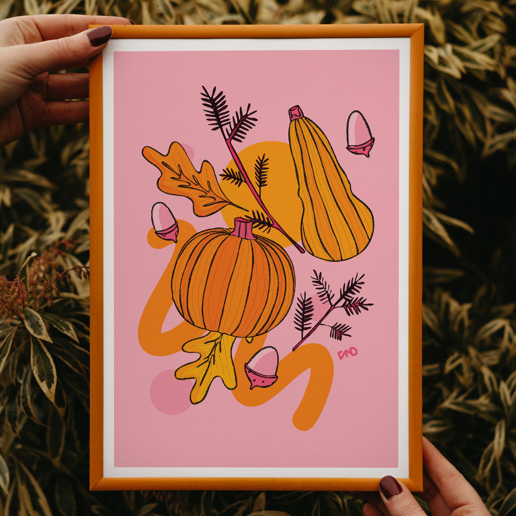 pumpkin print